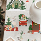 Mantel antimanchas Merry Christmas 78