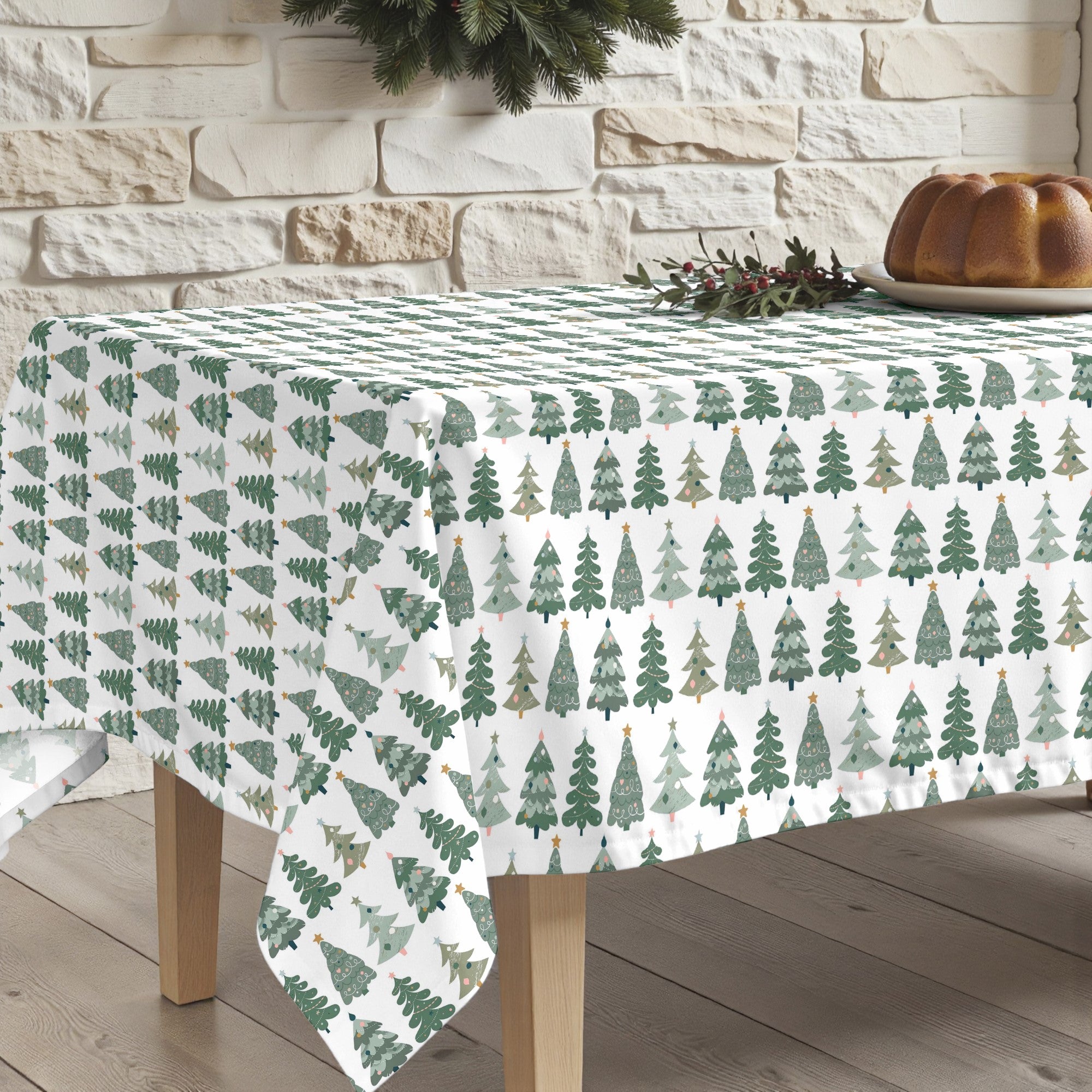 Mantel antimanchas Merry Christmas 81