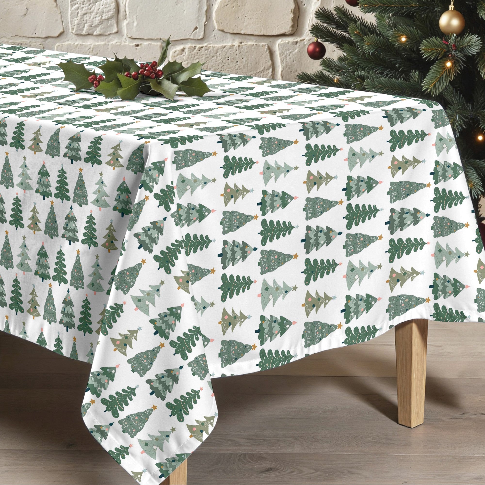 Mantel antimanchas Merry Christmas 81
