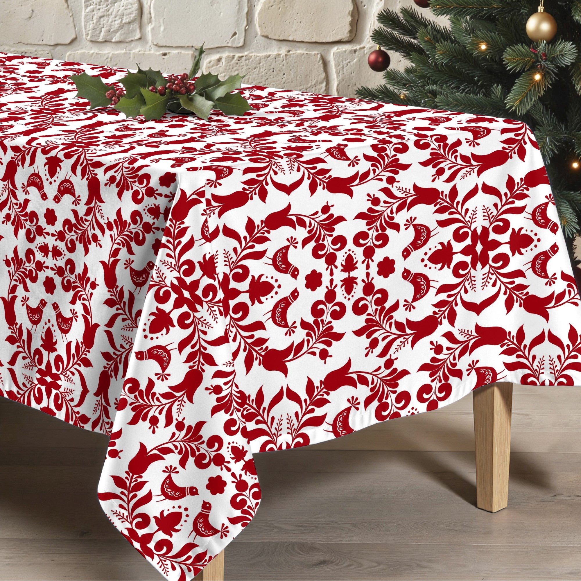 Mantel antimanchas Merry Christmas 8