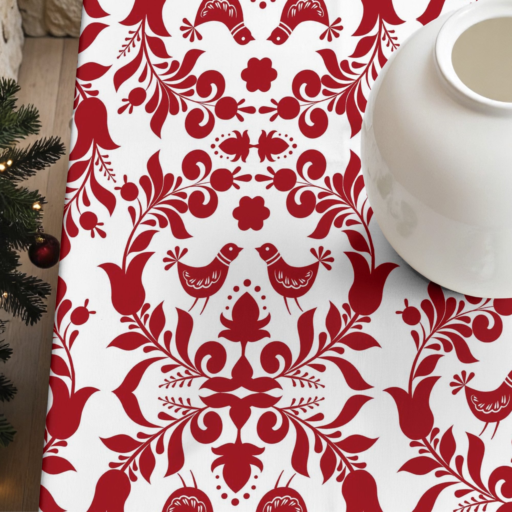 Mantel antimanchas Merry Christmas 8