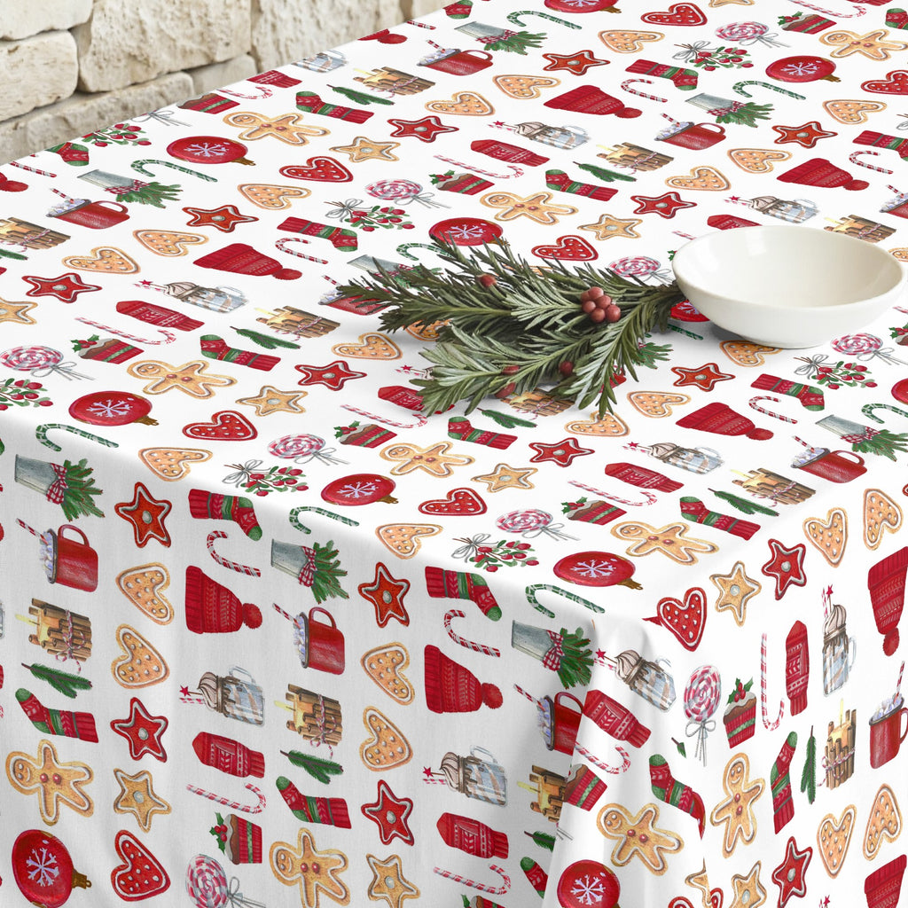 Mantel antimanchas Merry Christmas 9