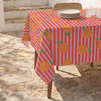 Fleckabweisende Tischdecke 100% Baumwolle Mindanao