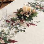 Mantel antimanchas 100% algodón Mistletoe 1225