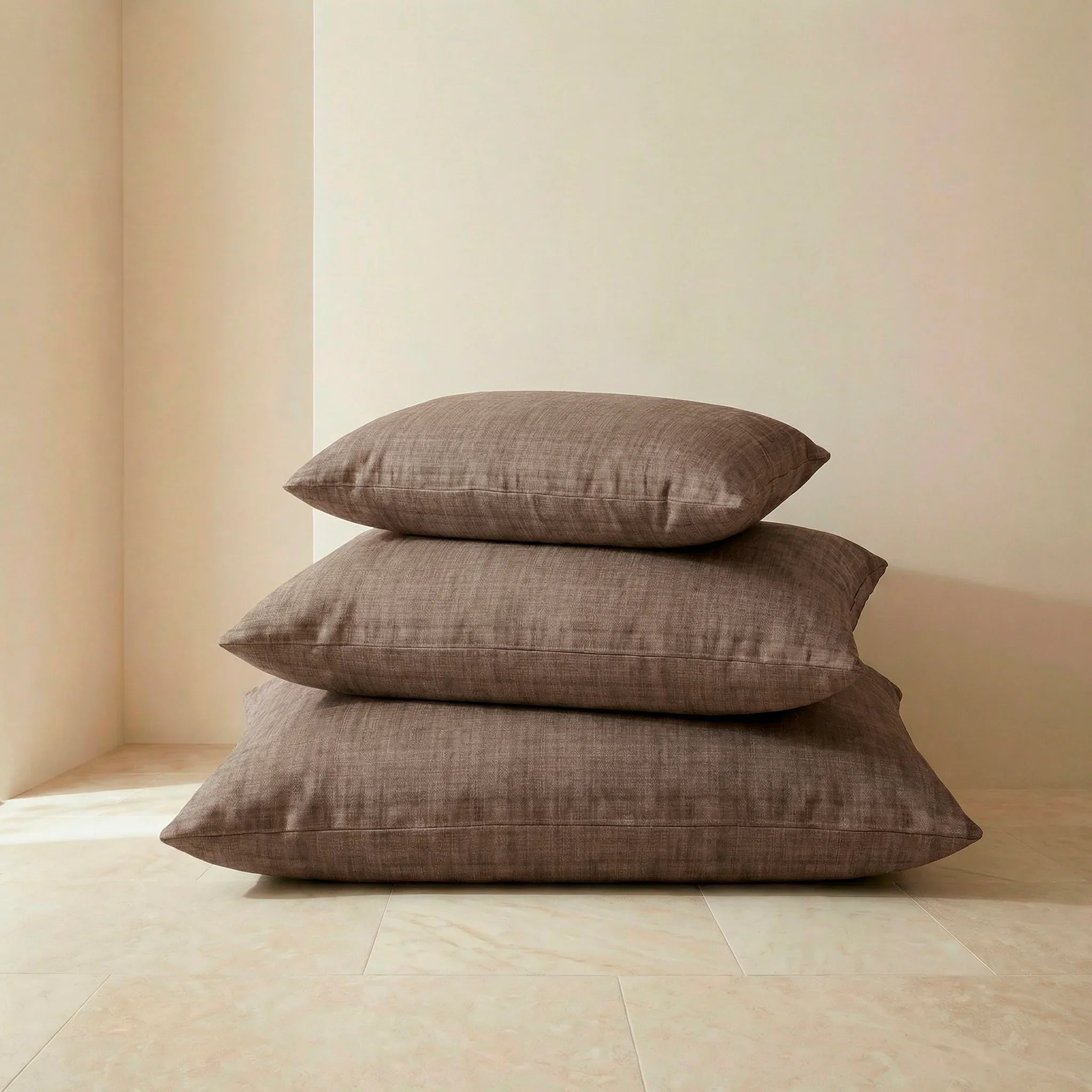 Cama para mascotas desenfundable antimanchas Mocha Marron