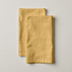 Pack 2 unidades paño de cocina Mostaza