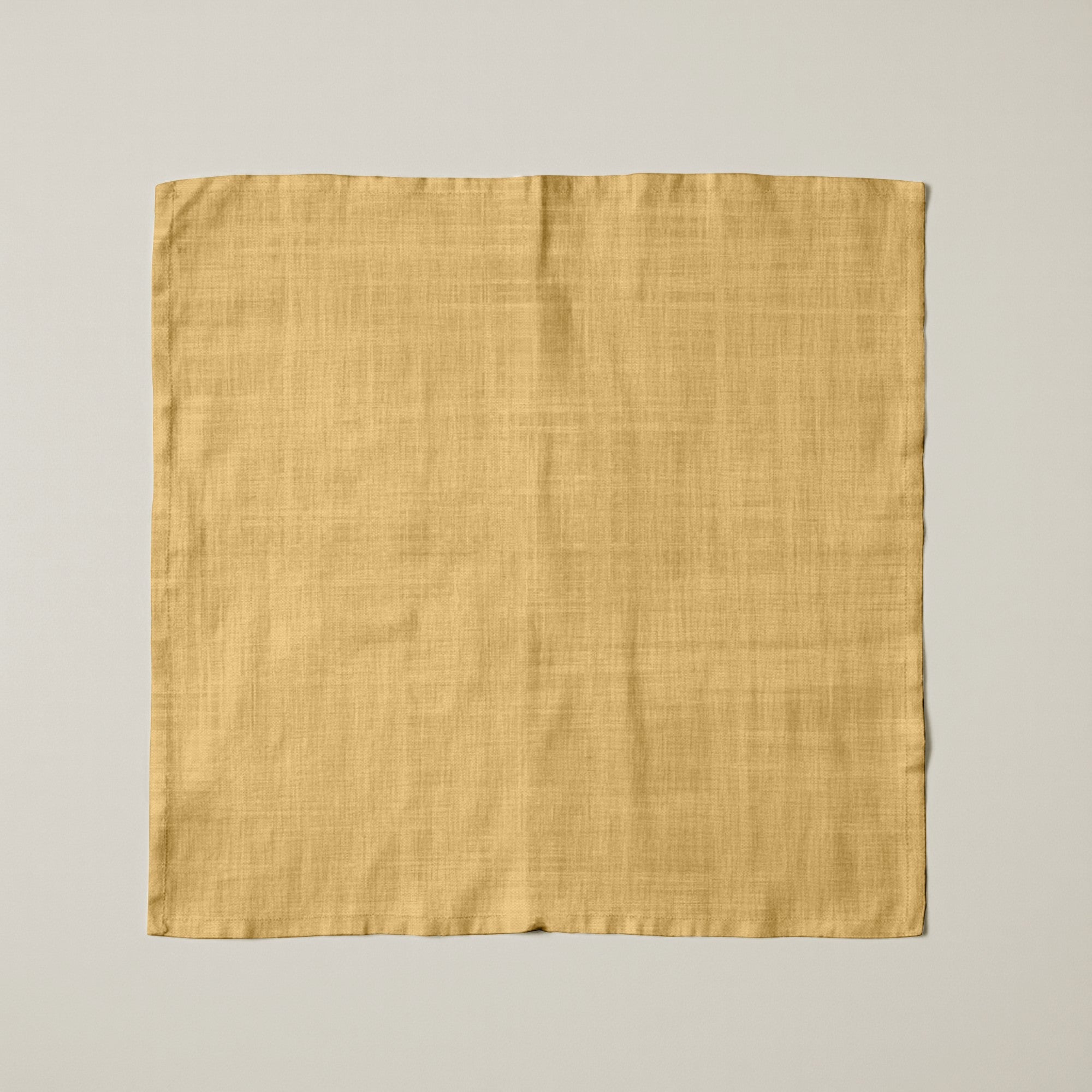 Pack 2 unidades servilletas Mostaza 50x50 cm