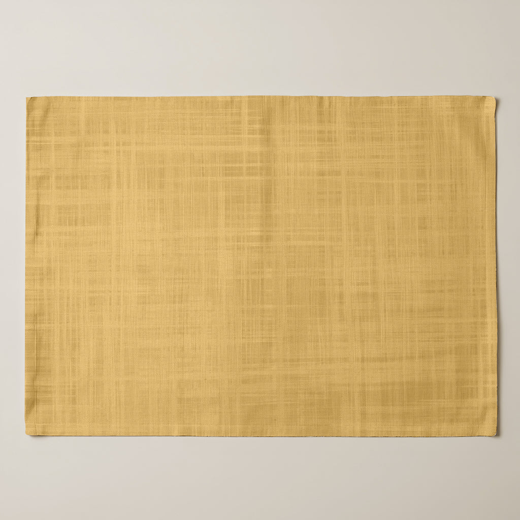 Pack 2 unidades mantel individual Mostaza 50x40 cm