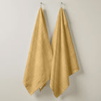Pack 2 unidades paño de cocina Mostaza