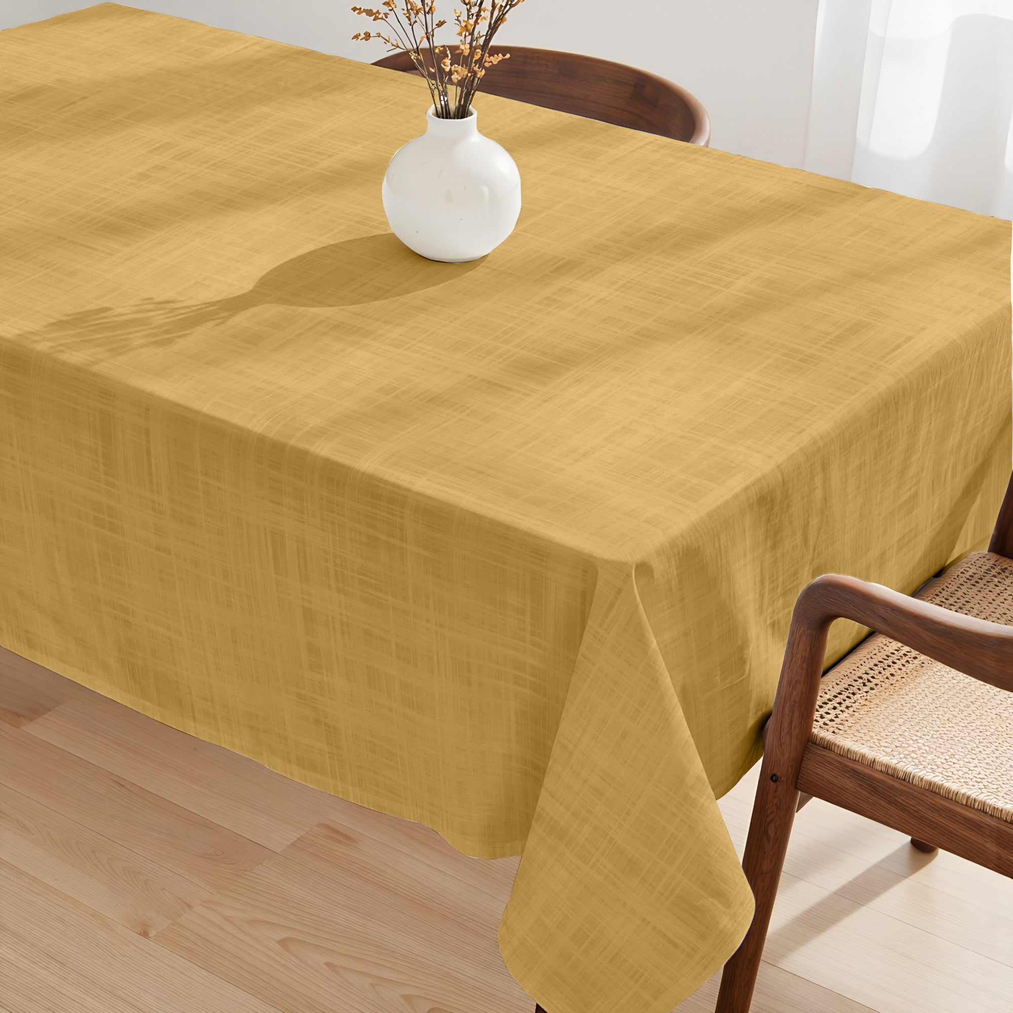 Mantel antimanchas XL Mostaza
