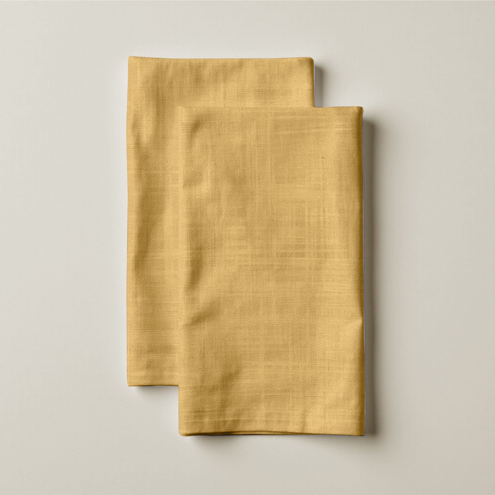 Pack 2 unidades servilletas Mostaza 50x50 cm