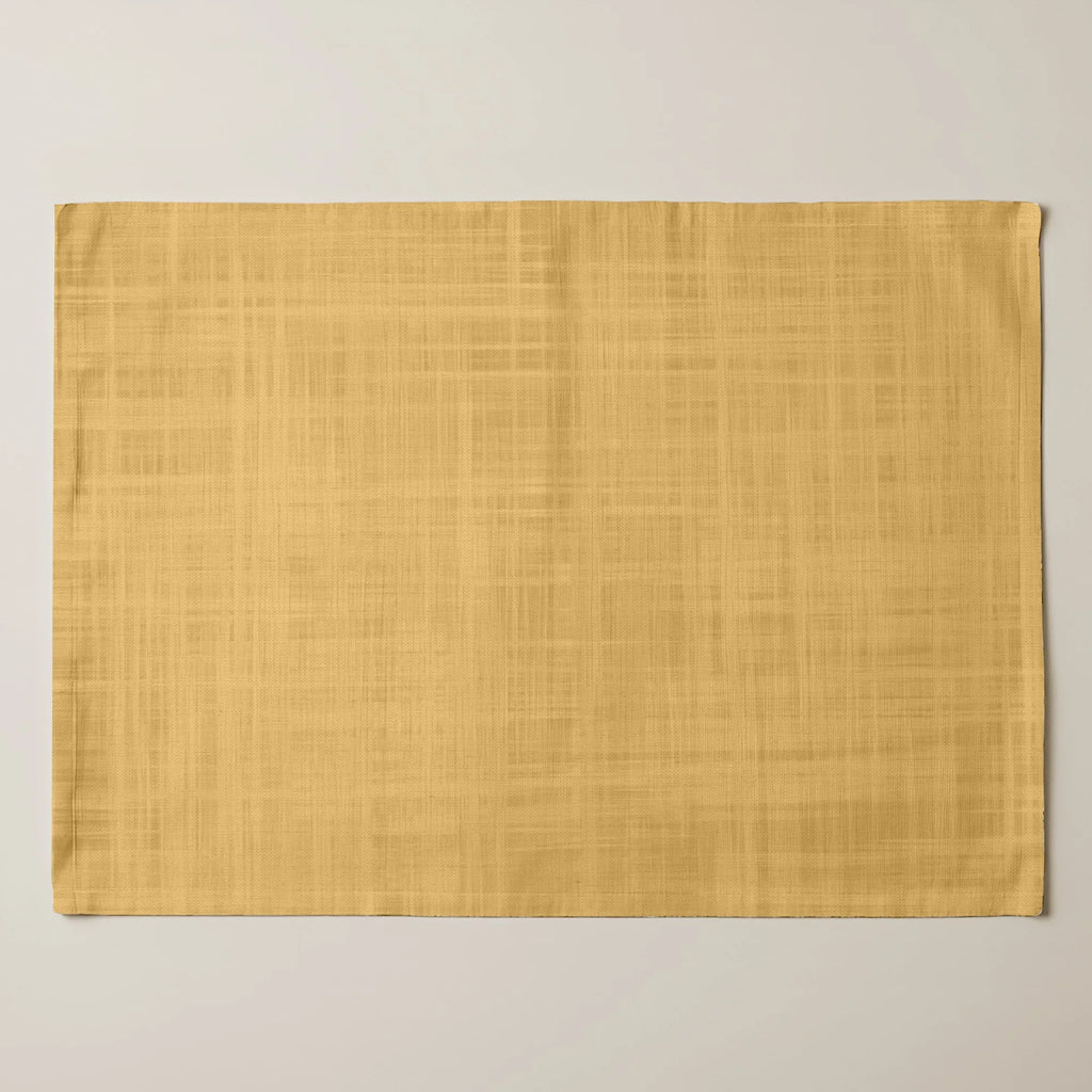 Mantel individual antimanchas pack 4 unidades Mostaza