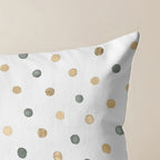 Funda de cojín Motas Luana Beige 30x50 cm