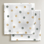 Pack 2 unidades servilletas Motas Luana Beige 43x43 cm