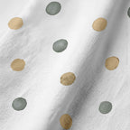 Camino de mesa 100% algodón Motas Luana Beige 50x150 cm