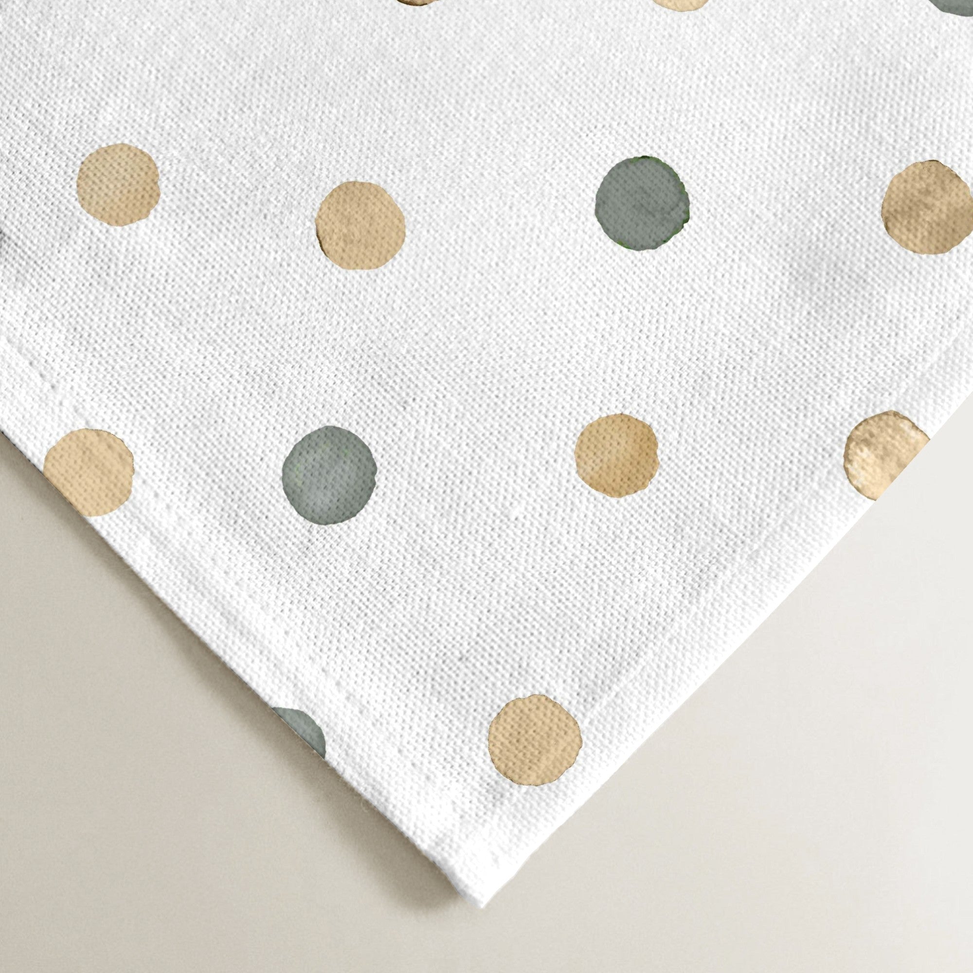 Pack 2 unidades servilletas Motas Luana Beige 43x43 cm