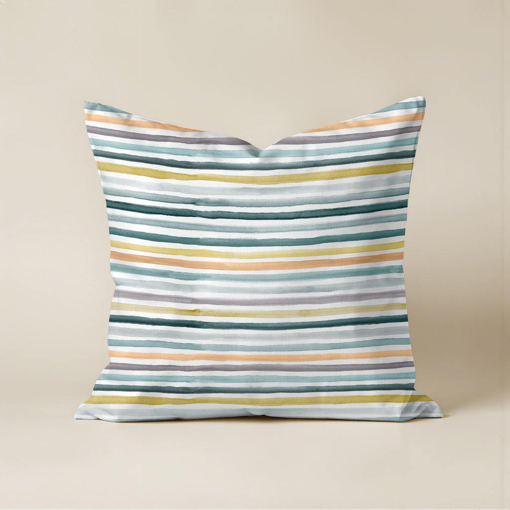 Funda de cojín 100% algodón Naiara Azul 50x50 cm