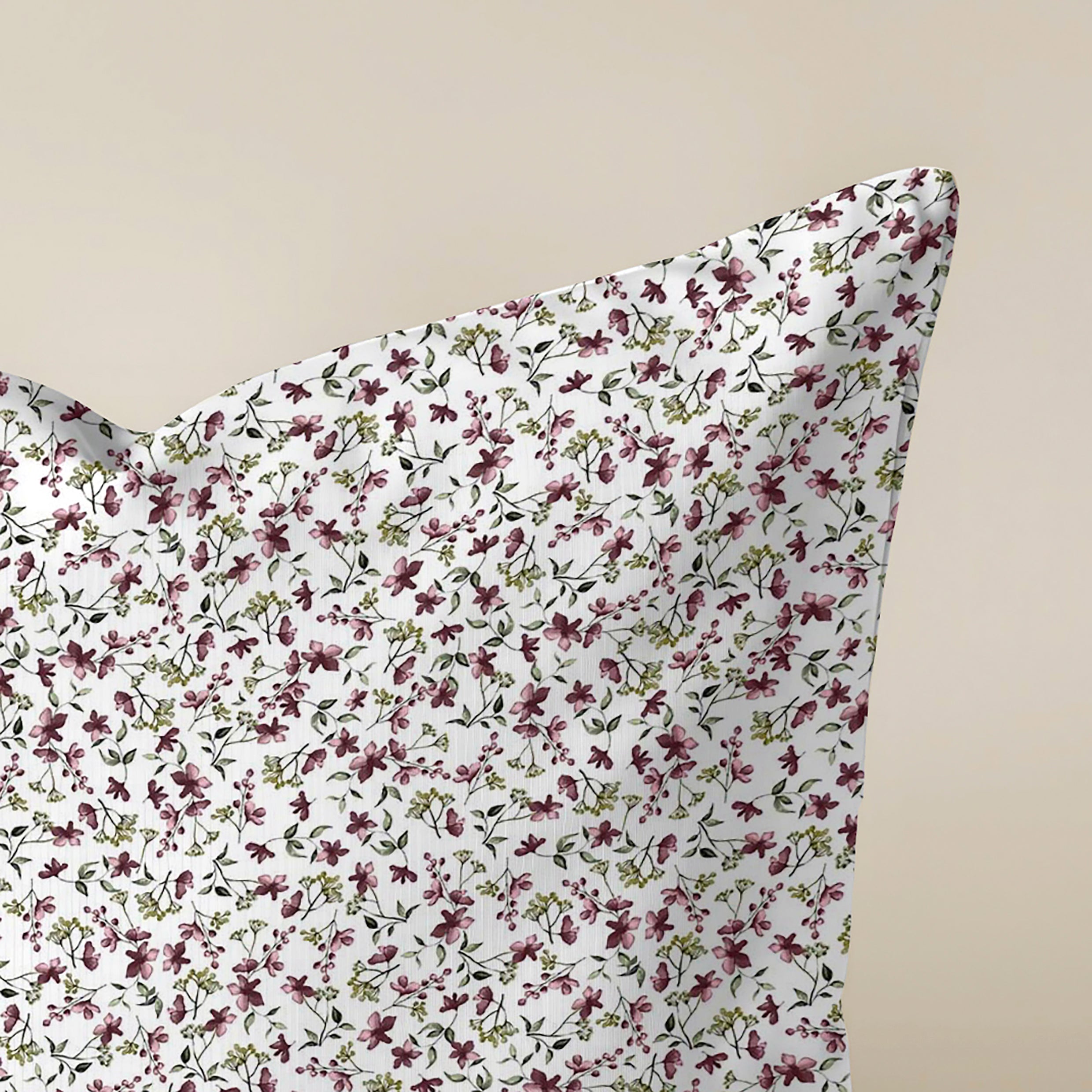 Funda de cojín Naila Granate 924 4 45x45 cm