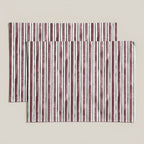 Pack 2 unidades mantel individual antimanchas Naila Granate 924 7 35x50 cm