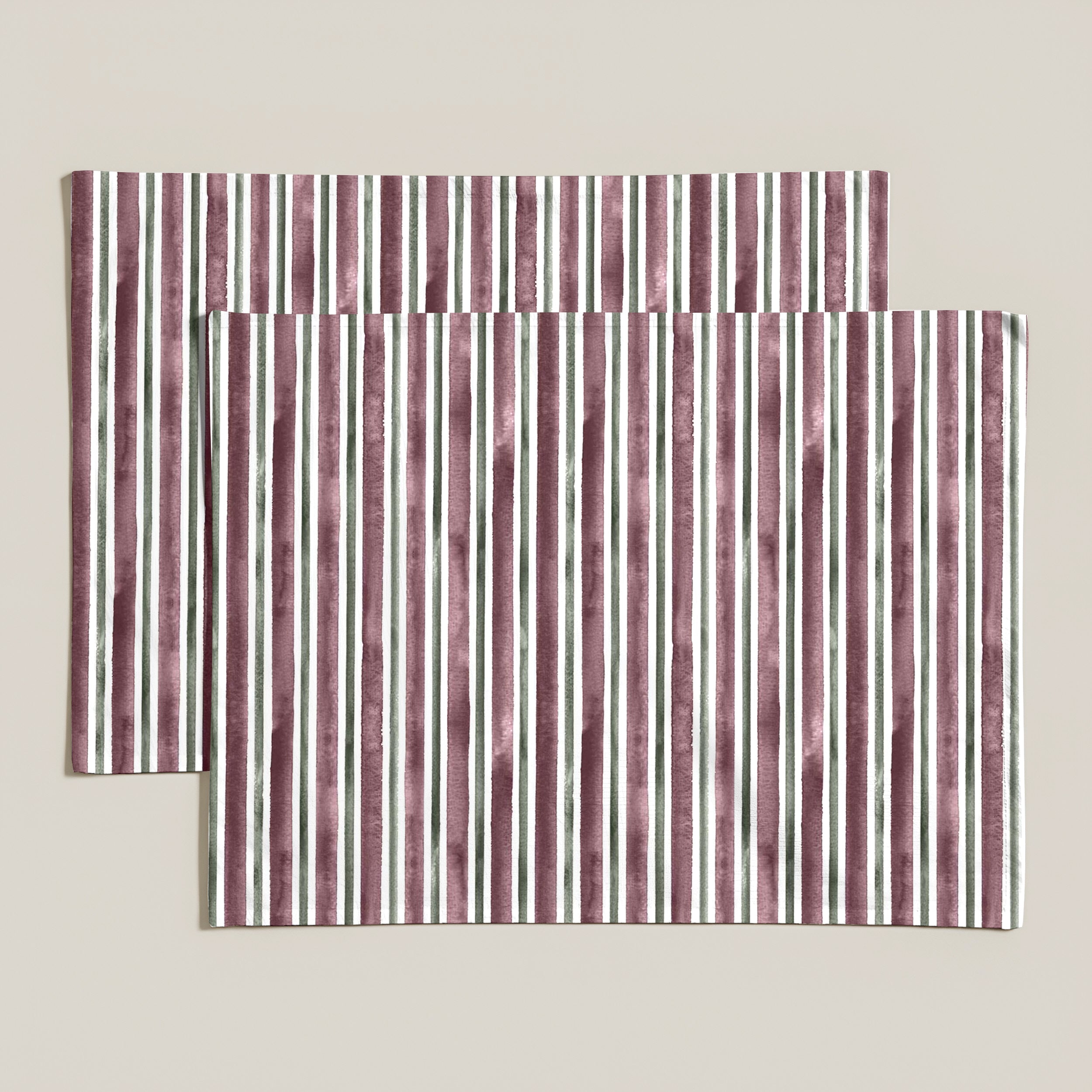 Pack 2 unidades mantel individual antimanchas Naila Granate 924 7 35x50 cm