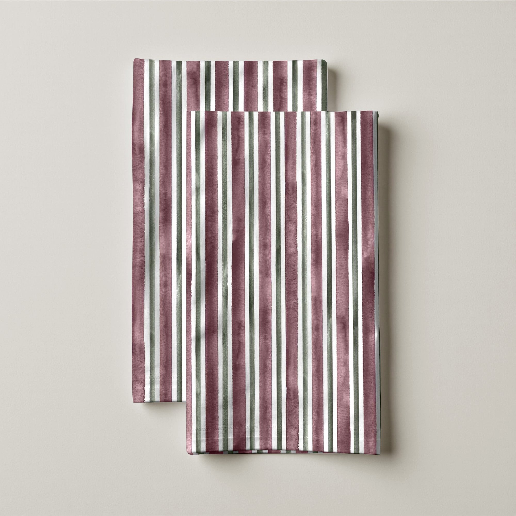 Pack 2 unidades paño de cocina Naila Granate 924 7 44x60 cm