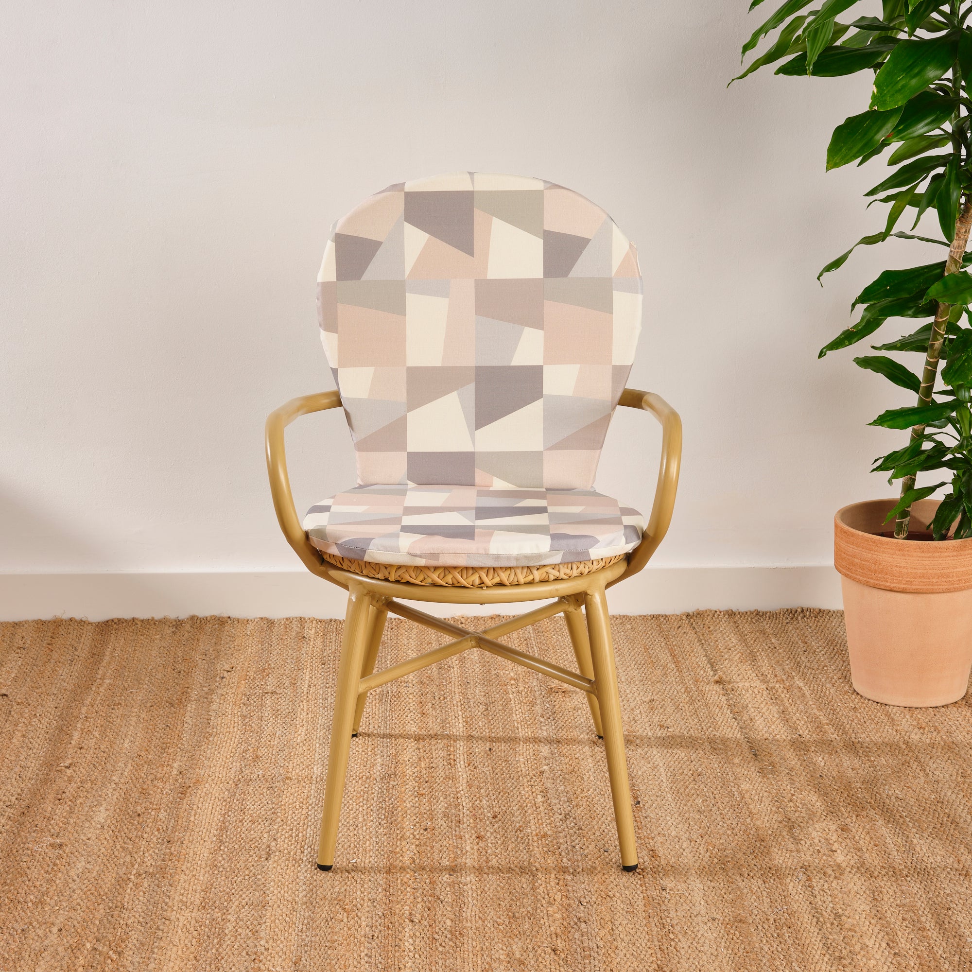 Cojín para silla de exterior Natacha Soft 1 48x90 cm