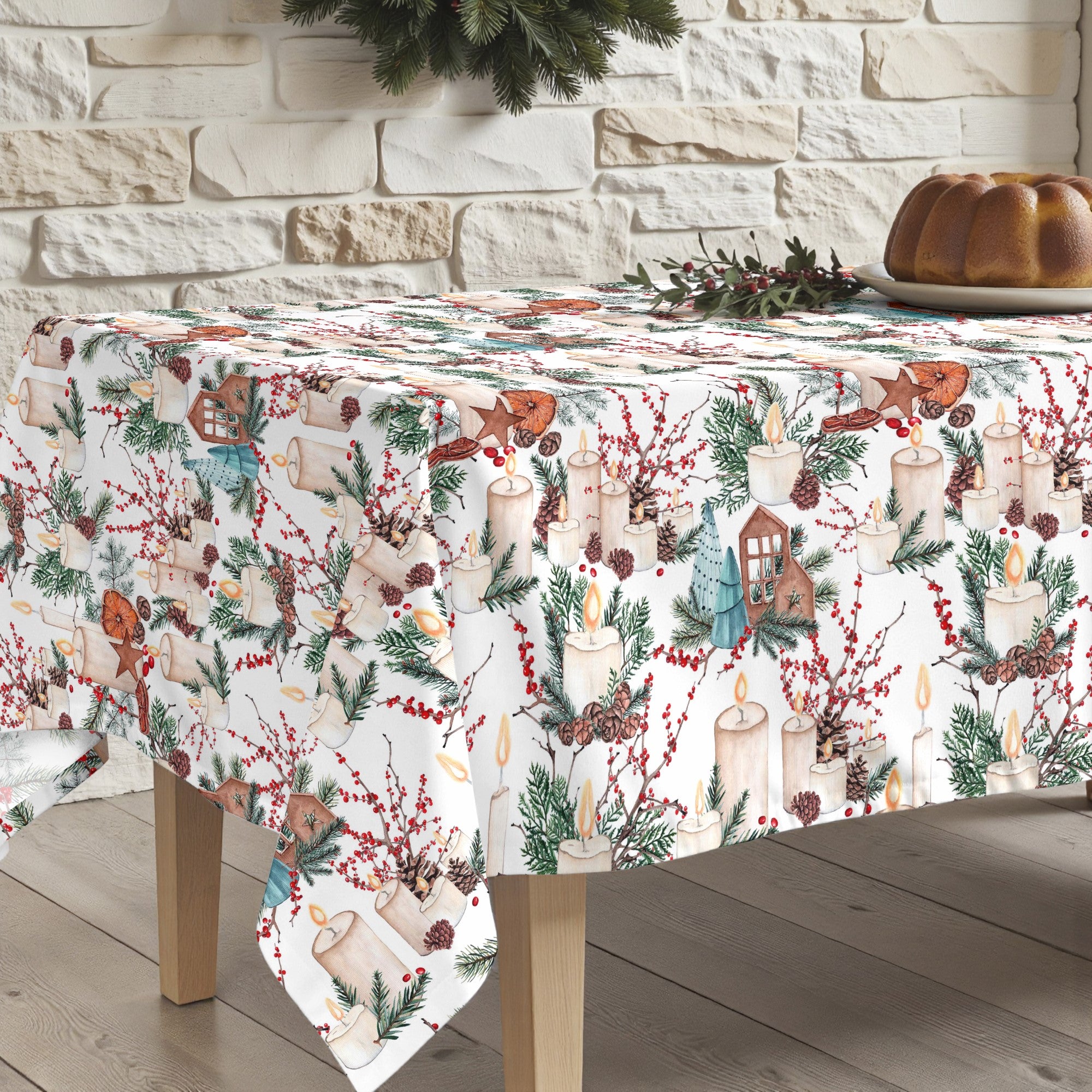 Mantel antimanchas Navidad 3