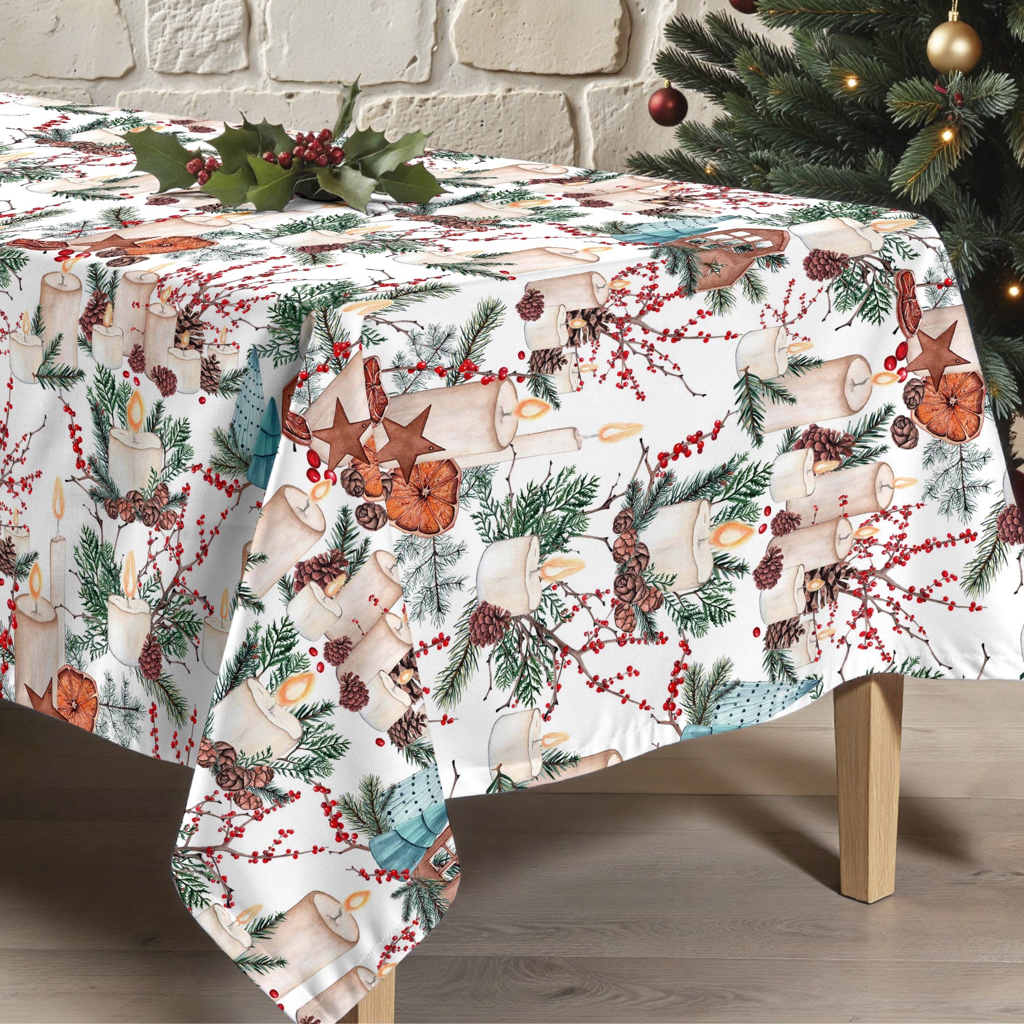 Mantel antimanchas Navidad 3