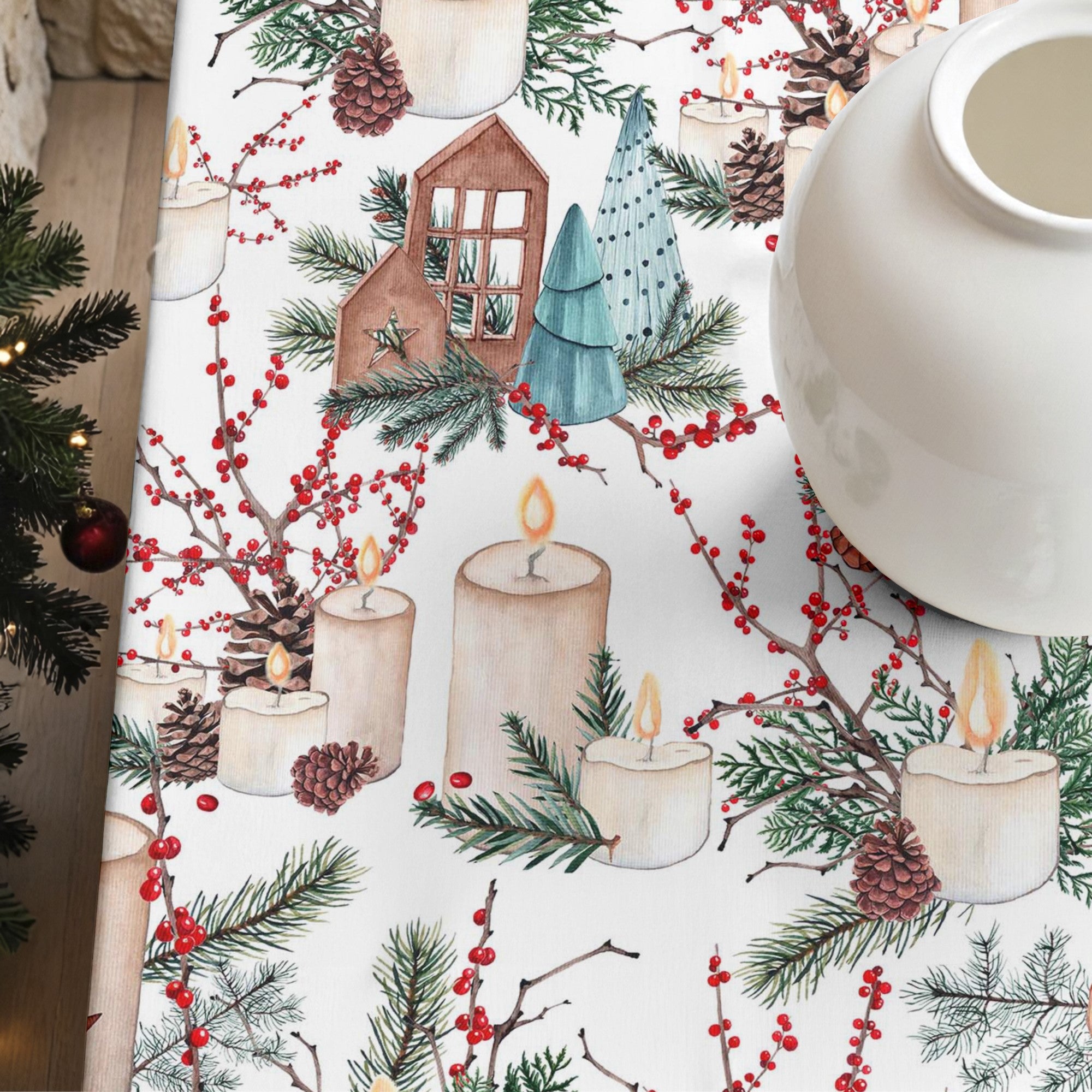 Mantel antimanchas Navidad 3