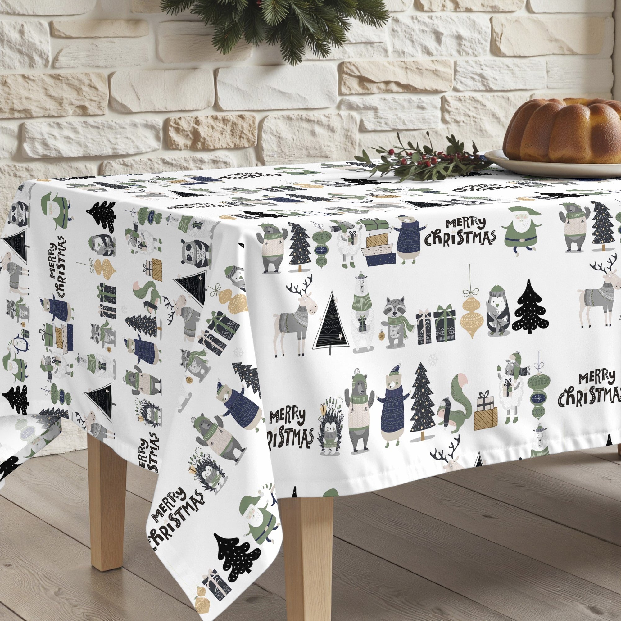 Mantel antimanchas Noel 5-102