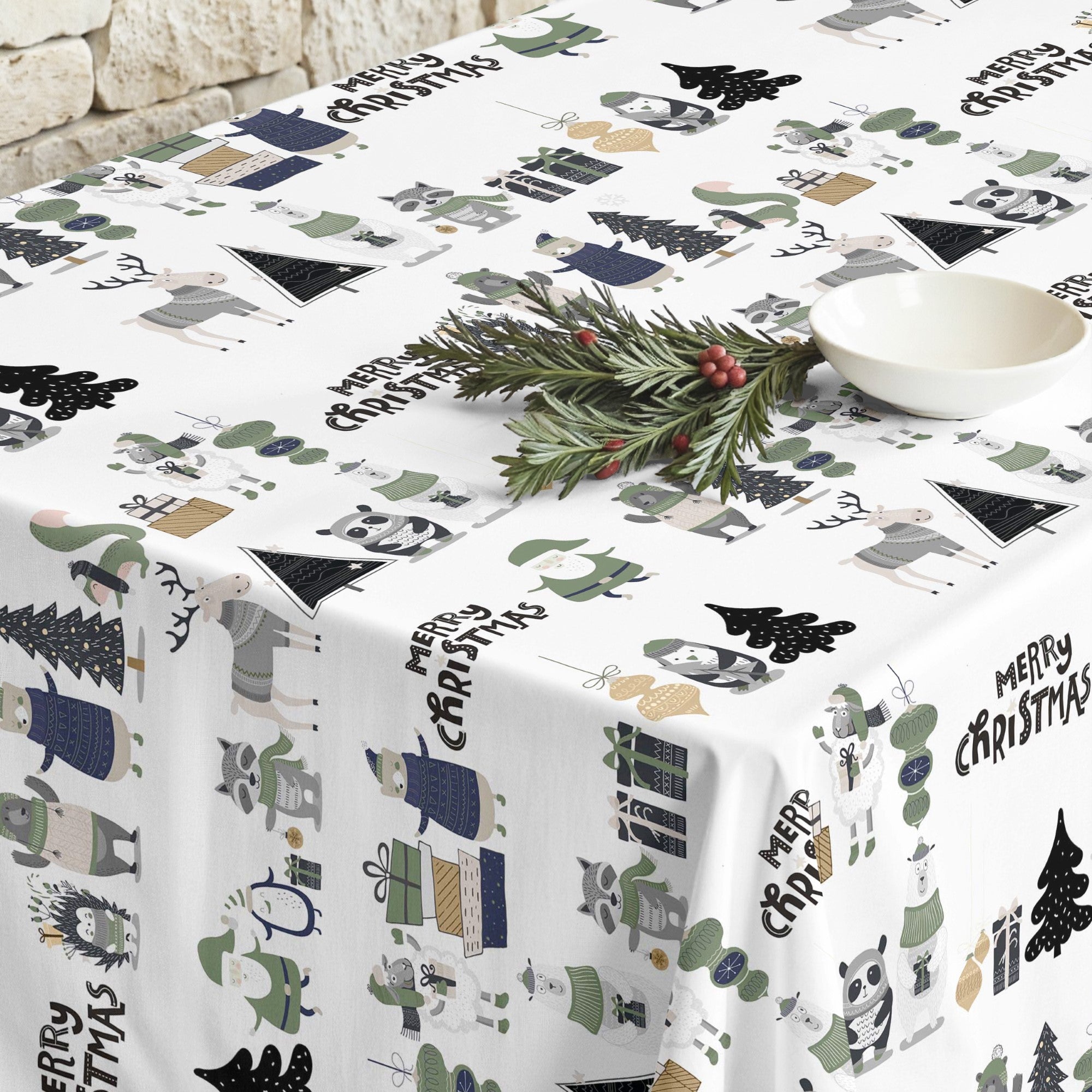 Mantel antimanchas Noel 5-102