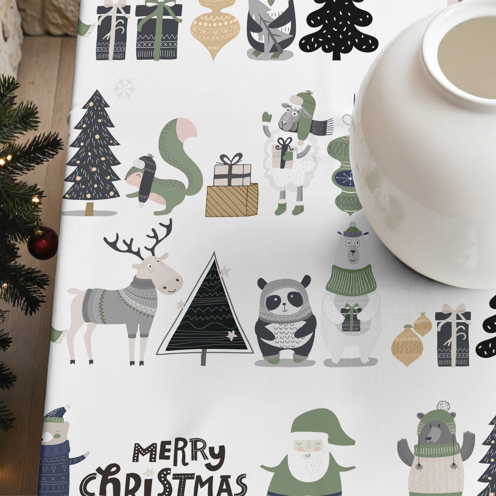Mantel antimanchas Noel 5-102