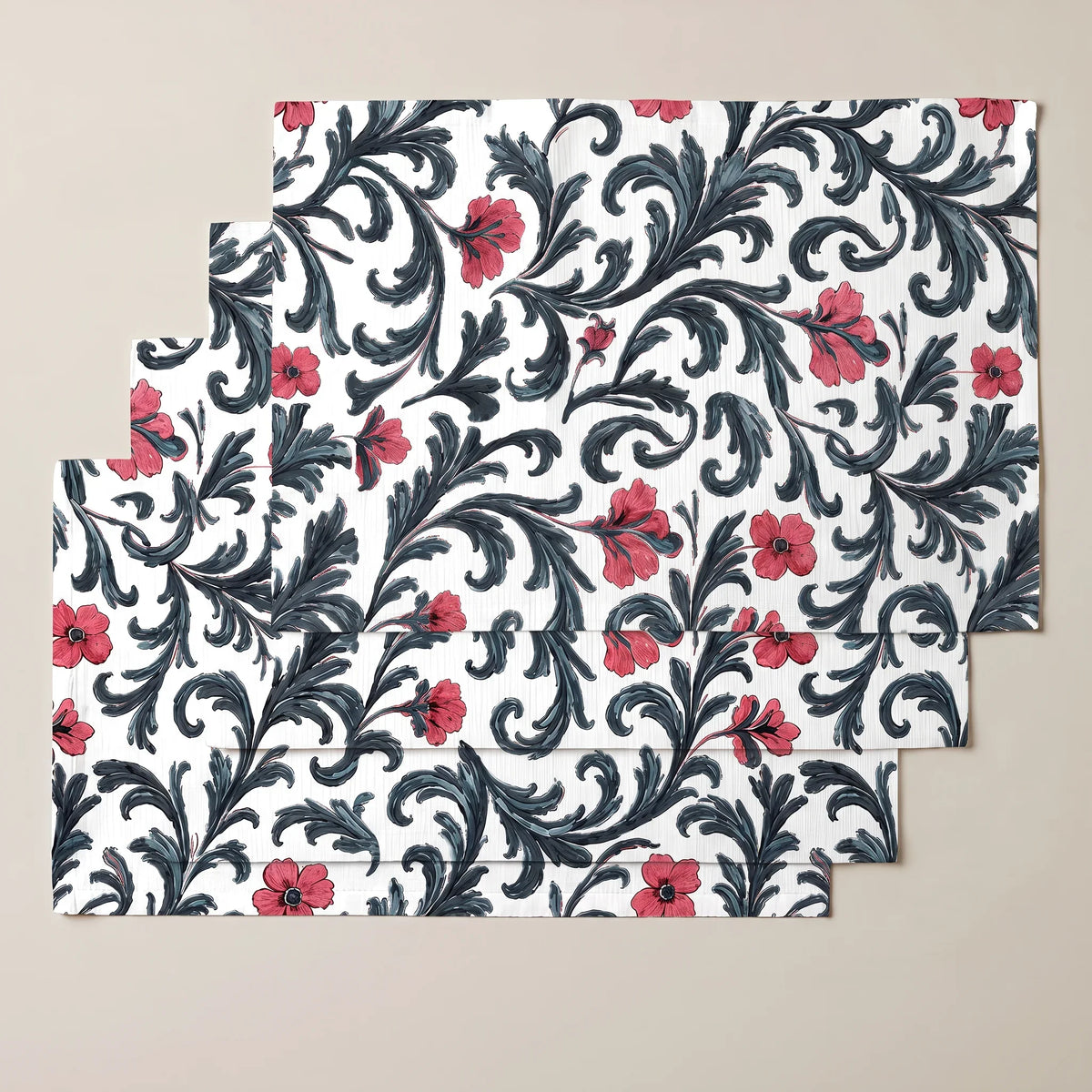 Mantel individual antimanchas pack 4 unidades Norna