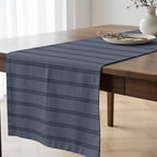 Camino de mesa 100% algodón Nua Azul Claro 50x150 cm