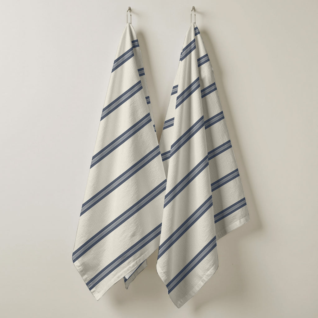 Pack 2 unidades paño de cocina Nua Beige Azul