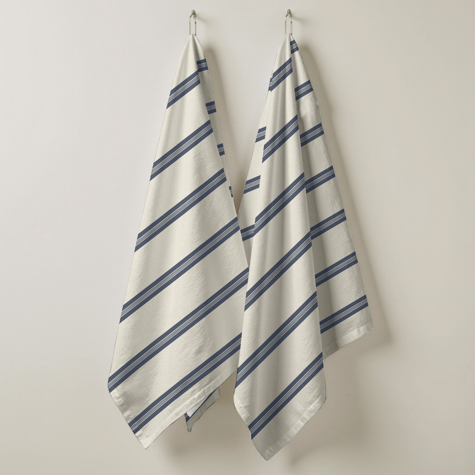 Pack 2 unidades paño de cocina Nua Beige Azul