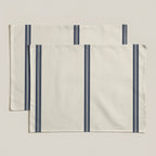 Mantel individual antimanchas pack 2 unidades Nua Beige Azul