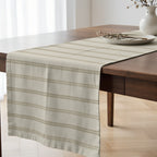 Camino de mesa 100% algodón Nua Beige 50x150 cm