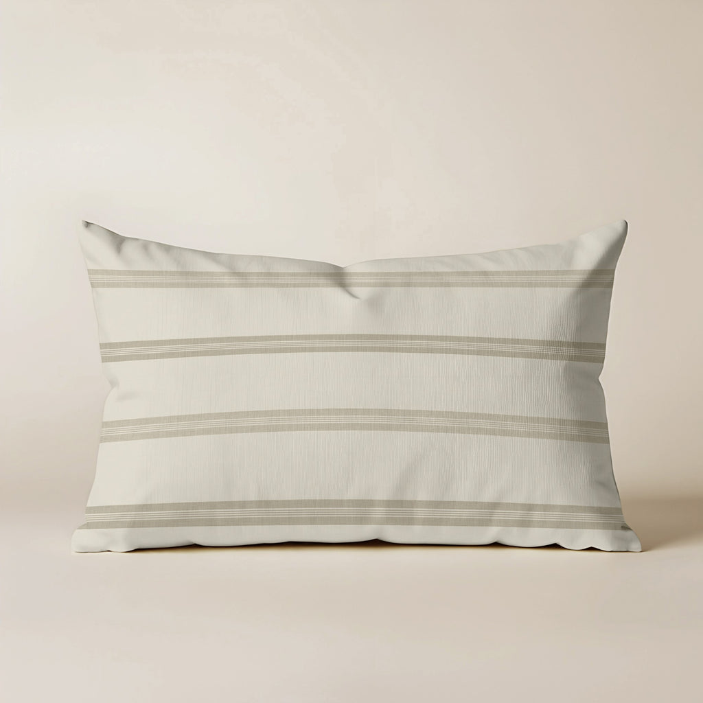 Funda de cojín Nua Beige 30x50 cm 100% algodón