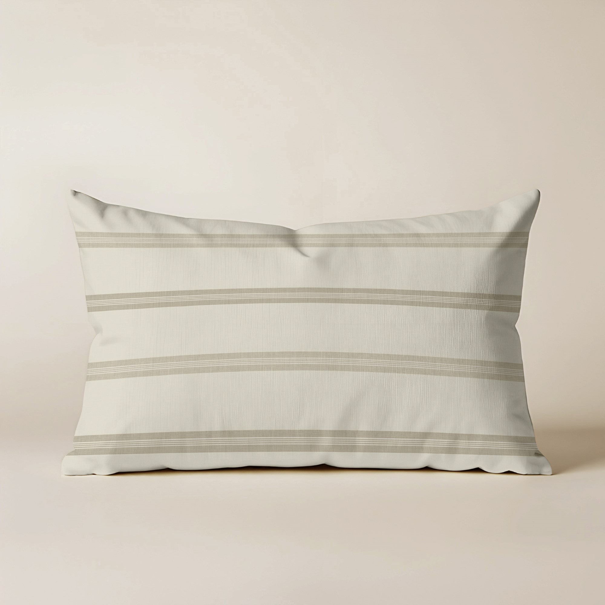 Funda de cojín Nua Beige 30x50 cm 100% algodón