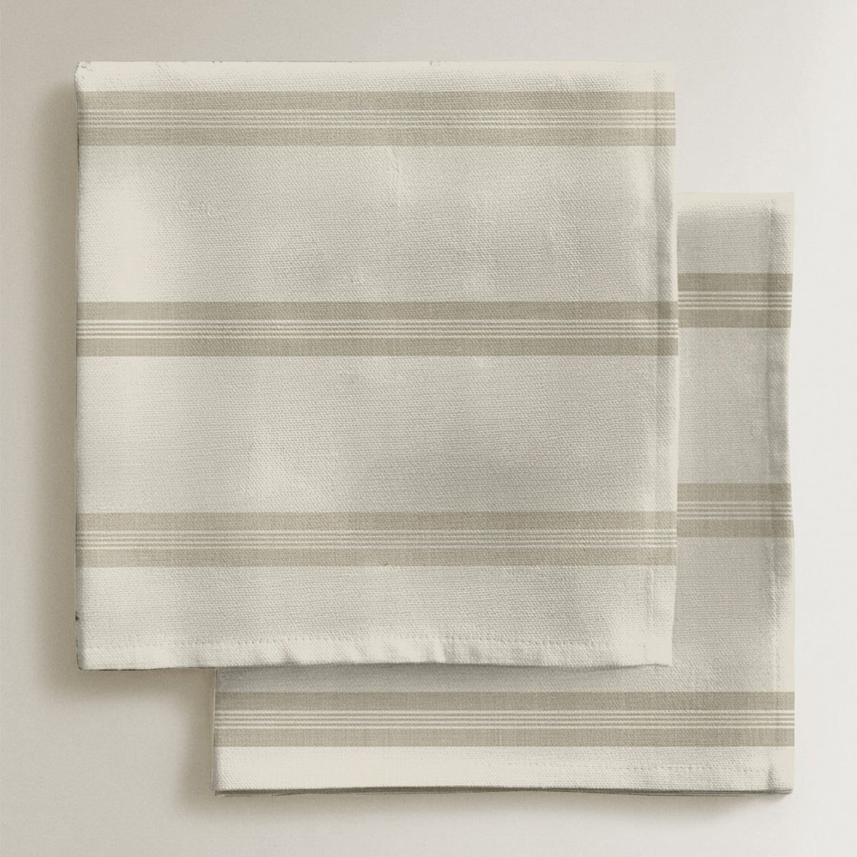 Servietten 4er-Pack Nua Beige – Muaré