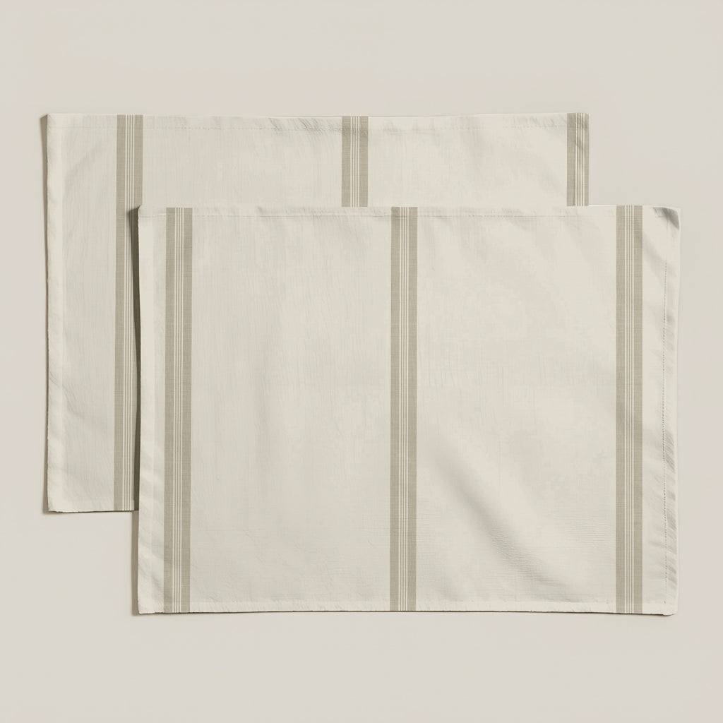 Mantel individual antimanchas pack 2 unidades Nua Beige