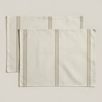 Mantel individual antimanchas pack 2 unidades Nua Beige