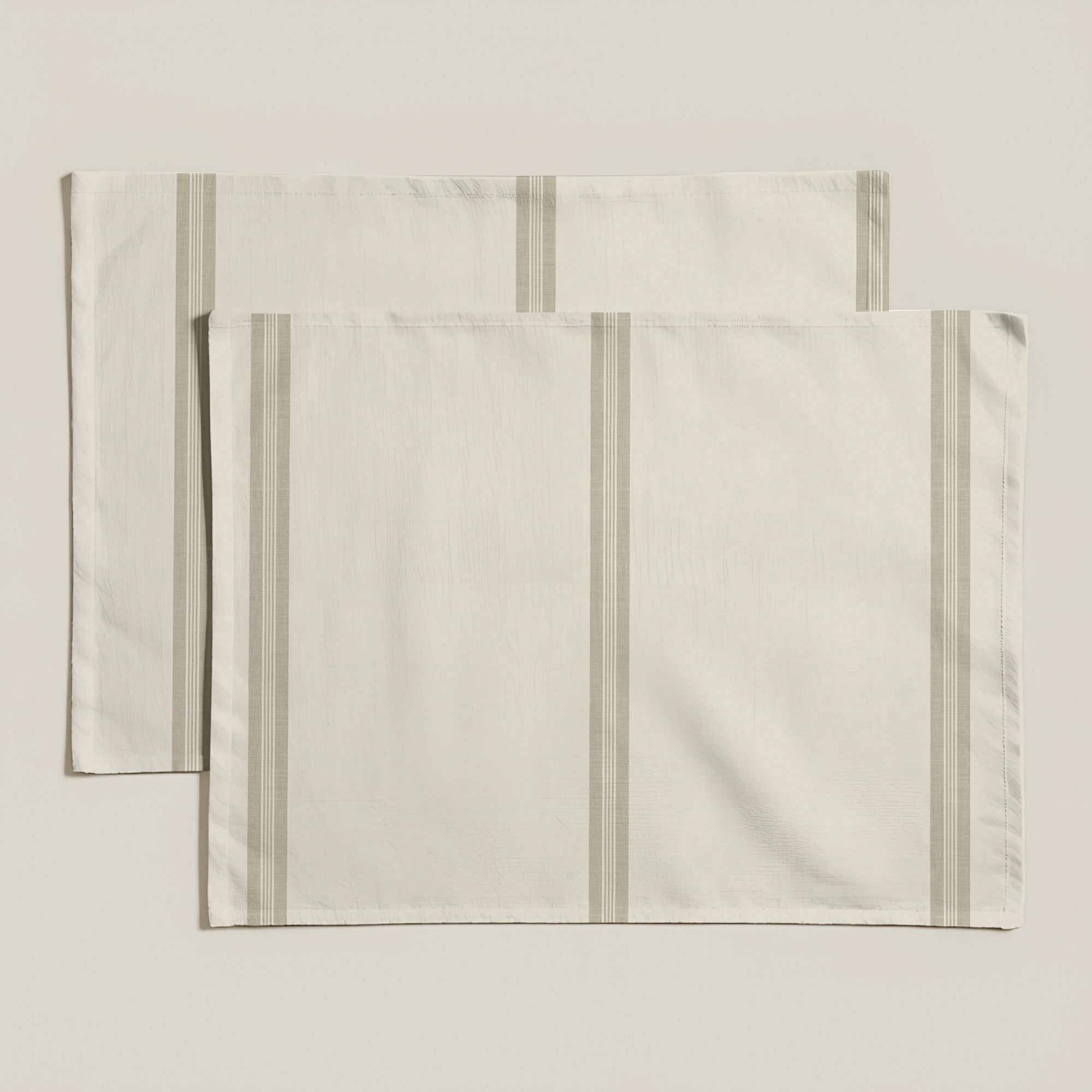 Mantel individual antimanchas pack 2 unidades Nua Beige