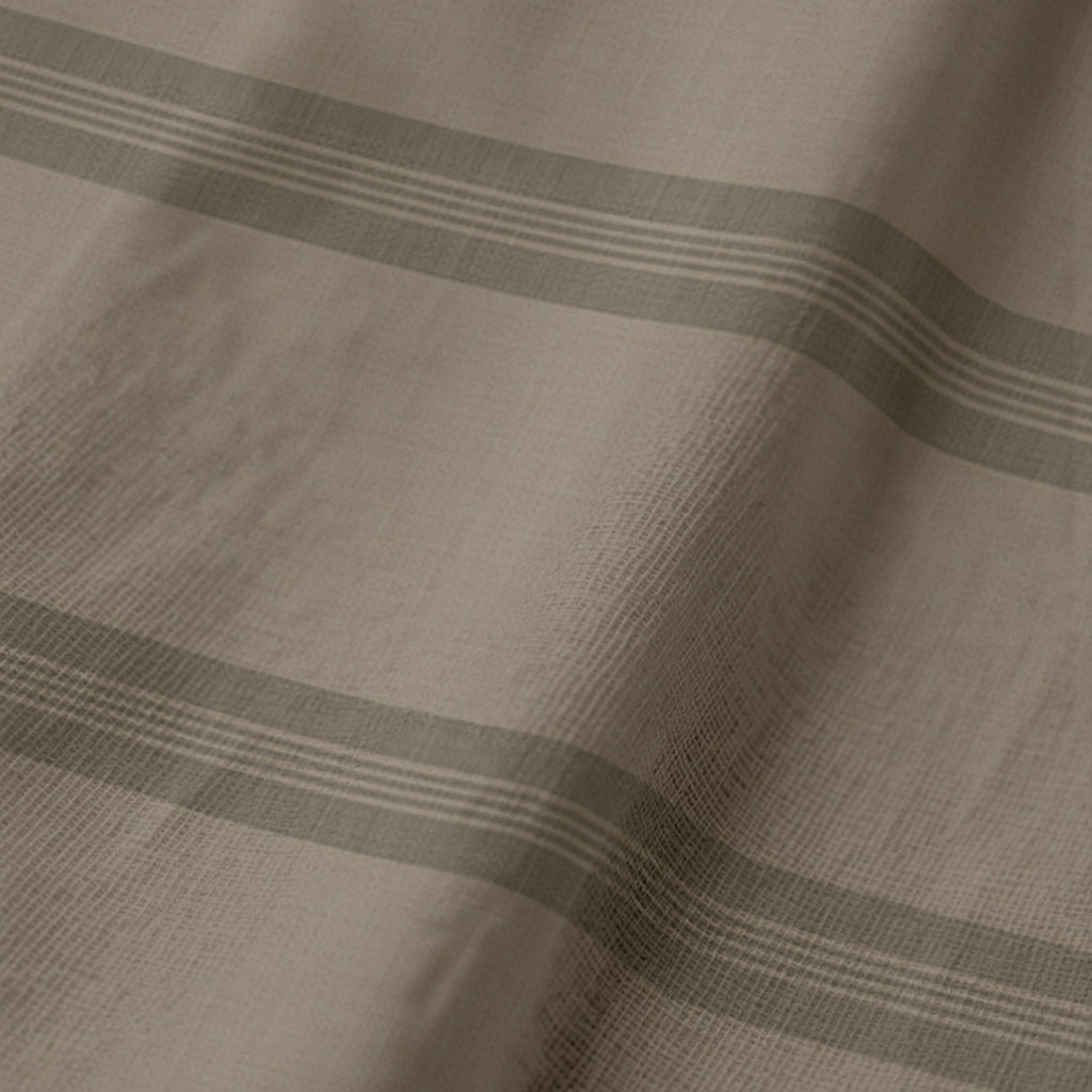 Camino de mesa 100% algodón Nua Marrón Claro 50x150 cm