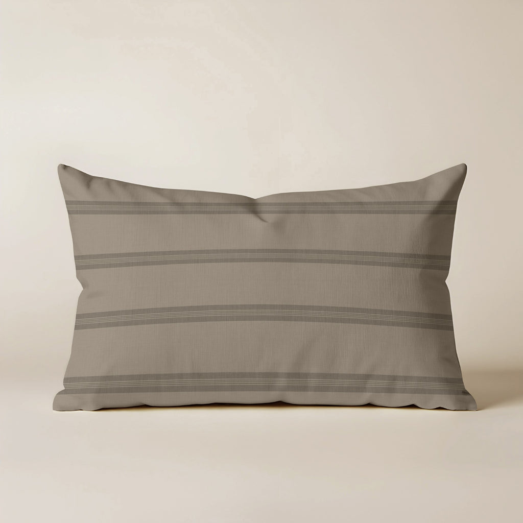 Funda de cojín Nua Marrón Claro 30x50 cm 100% algodón