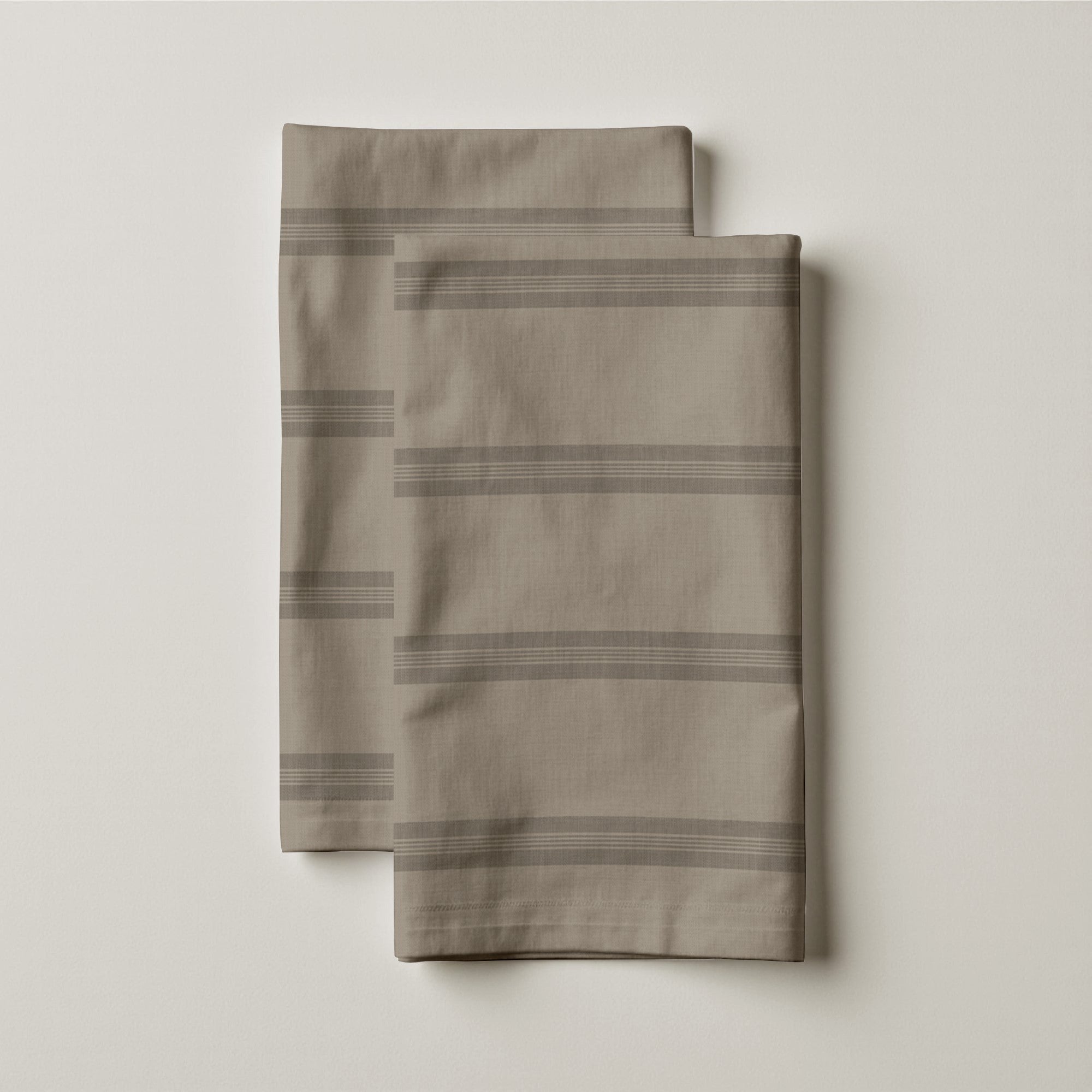 Pack 2 unidades paño de cocina Nua Marrón Claro