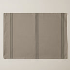 Mantel individual antimanchas pack 2 unidades Nua Marrón Claro