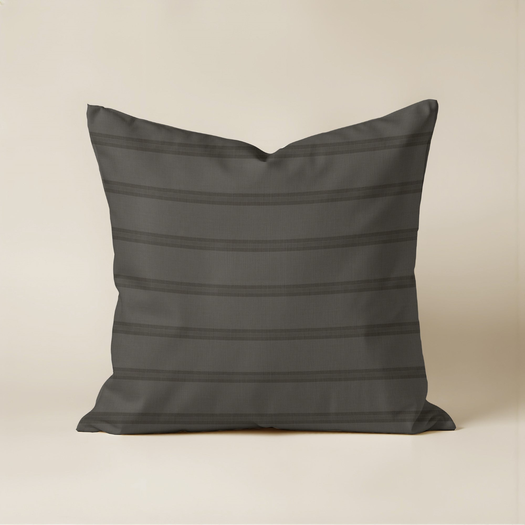 Funda de cojín Nua Marrón Oscuro 50x50 cm 100% algodón