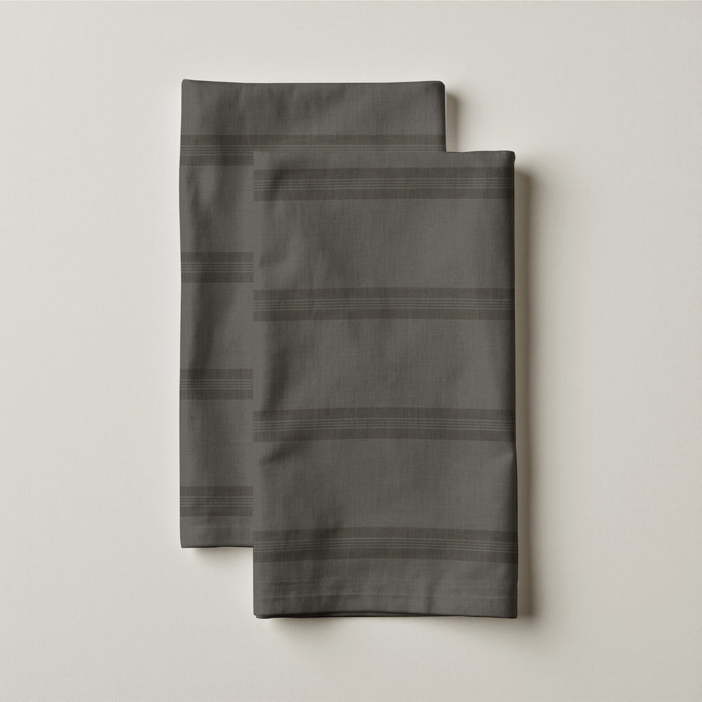 Pack 2 unidades paño de cocina Nua Marrón Oscuro